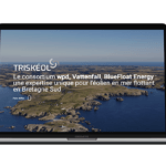 Rivacom au service de trois acteurs majeurs de l’éolien pour le lancement d’un nouveau projet éolien flottant en mer : Triskéol