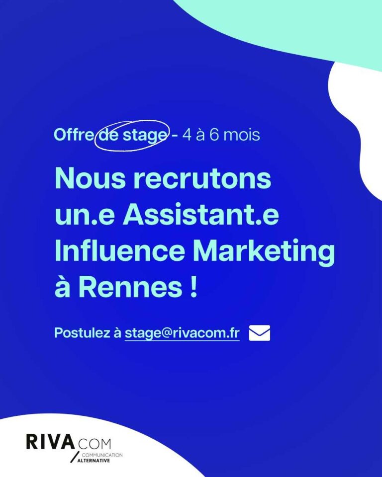 Stage Marketing Influence Rennes