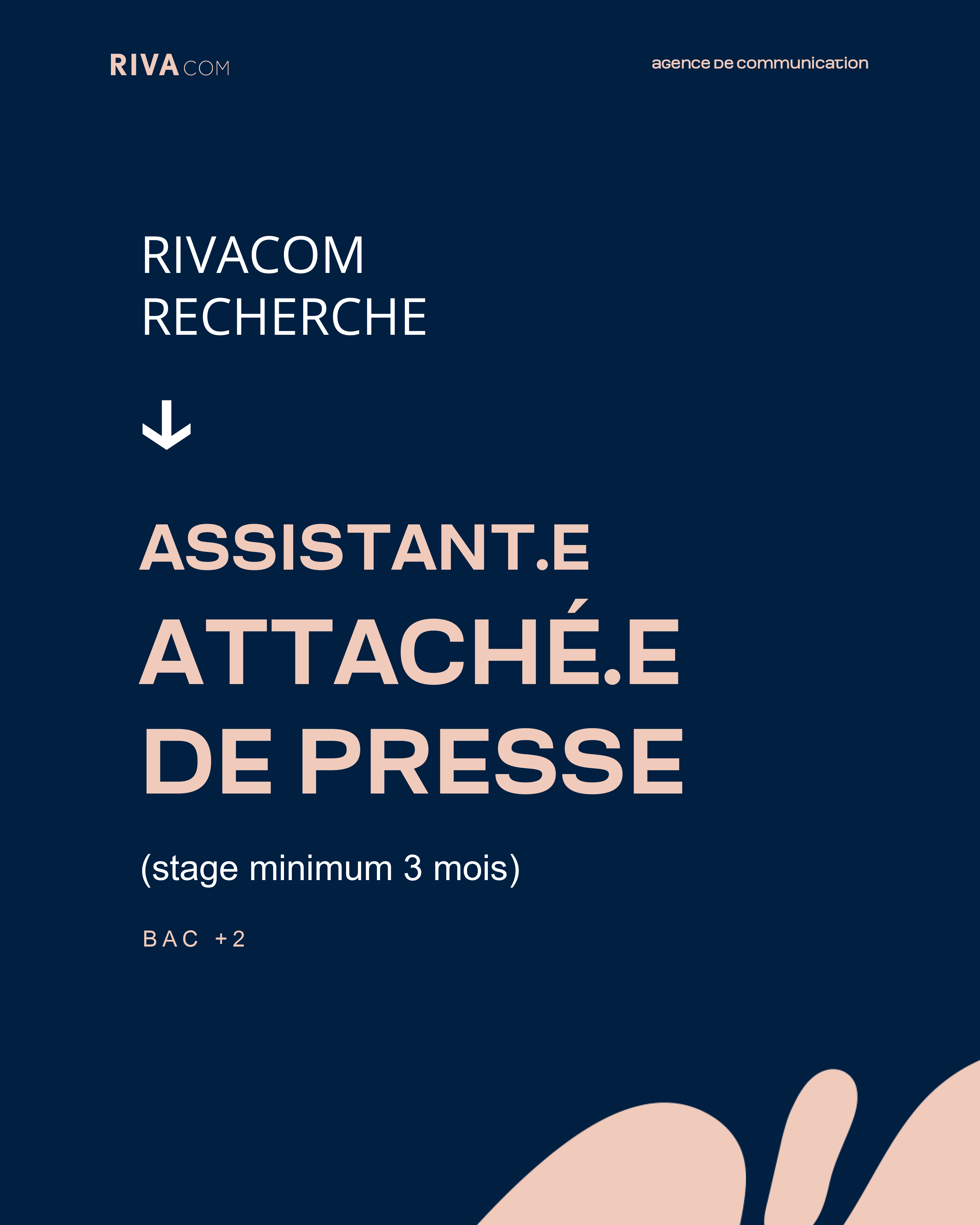 Lire la suite à propos de l’article RIVACOM recrute un(e) stagiaire attaché(e) de presse pour son agence de Brest