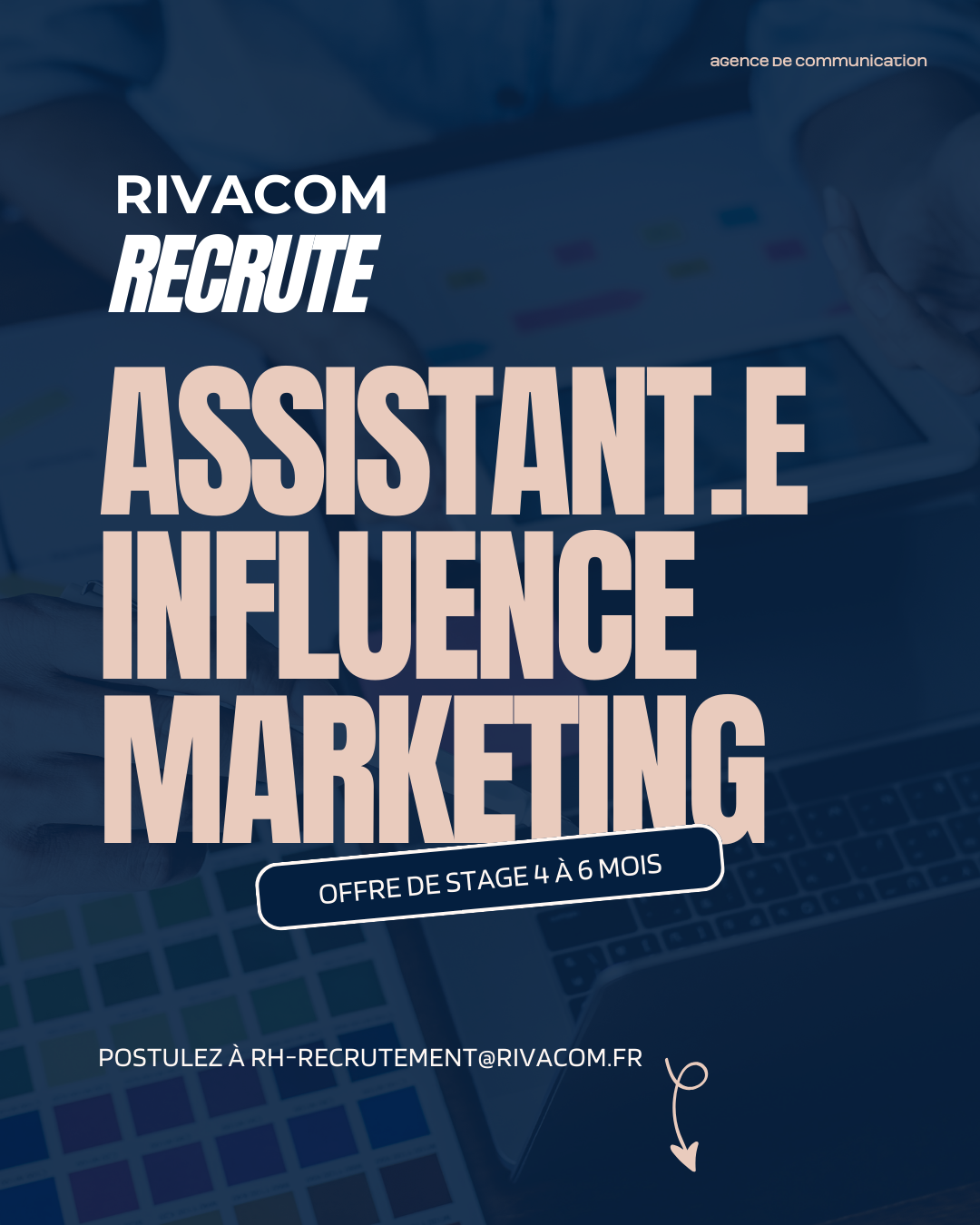 Lire la suite à propos de l’article Rivacom recrute un·e Assistant·e Marketing d’Influence