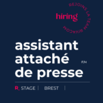 Rivacom recrute un·e Assistant·e attaché·e de presse en stage